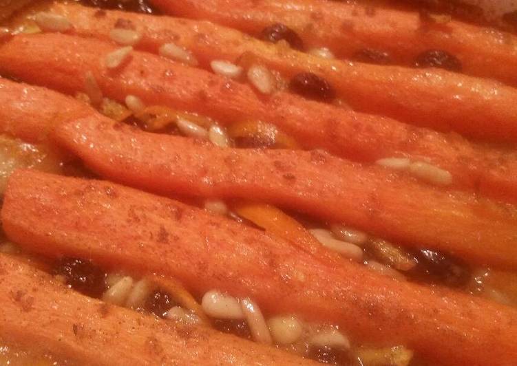 Cardamom Roasted Carrots