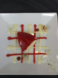 Una foto de Pimientos del piquillo rellenos de bacalao