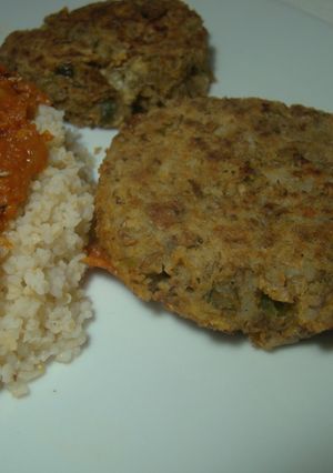 Una foto de Hamburguesas de legumbres