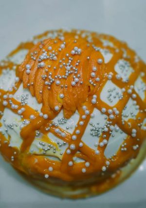 मँगो क्रीम केक (mango cream cake recipe in marathi) रेसिपी चे मुख्य फोटो 