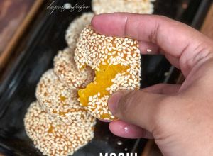 Gambar Mochi Pumpkin Cake