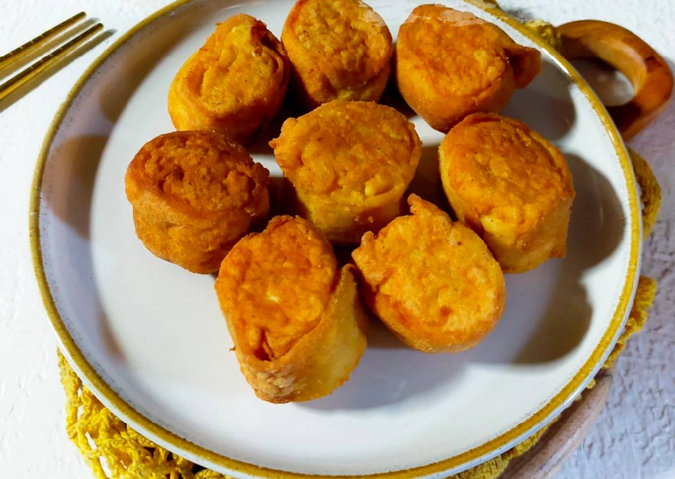 Egg Roll Tahu