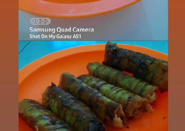 Lumpia Pisang SKM Cokelat