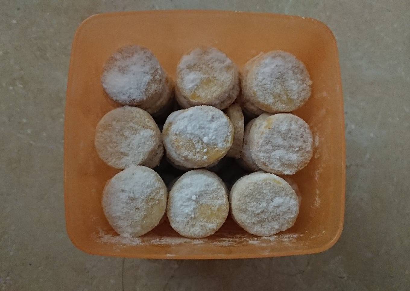Kue Putri Salju Sederhana