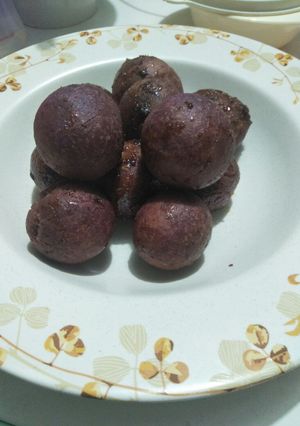 Foto resep Bola ubi ungu