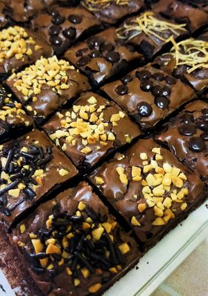 Foto resep Brownies Shiny Crust