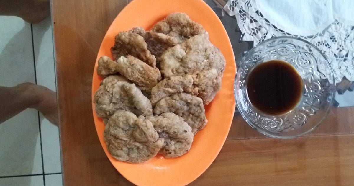 Resep Pempek Kulit Gurih Crispy tapi Lembut oleh 