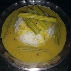 A picture of Dum sticks Daal.