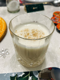A picture of Homemade Traditional Eggnog.