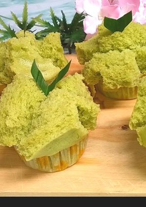 Foto resep BOLU KUKUS PANDAN MEKAR || BOLU KUKUS ANTI GAGAL