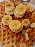 Waffles de Banana