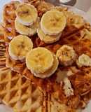 Waffles de Banana