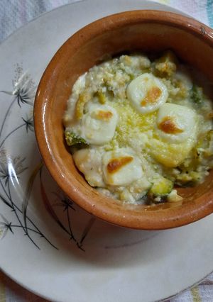 Una foto de Repollitos de Bruselas gratinados
