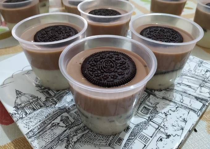 Puding Oreo Milo