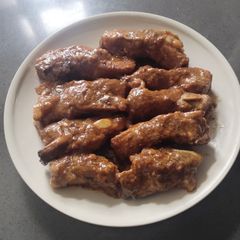 A picture of Ketchup Ribs.