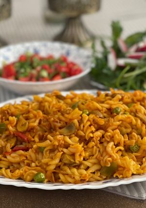 عکسی از دستور ماکارونی پاستا