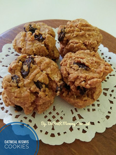 Foto resep Oatmeal Kismis Cookies
