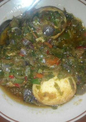 Foto resep Telur balado hijau
