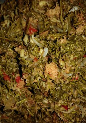 Foto resep Kulup Daun Petai Cina muda dan Tauge