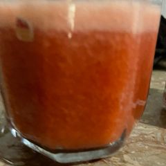 A picture of Strawberry orange twister.