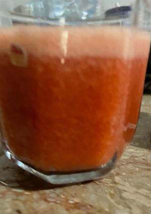 A picture of Strawberry orange twister.