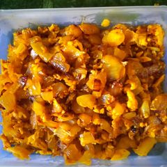 A picture of Egg bhurji.