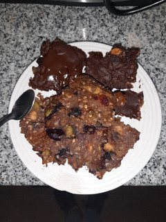 Una foto de Barritas de chocolate saludables