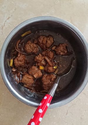 Foto resep Bola-Bola Daging Teriyaki