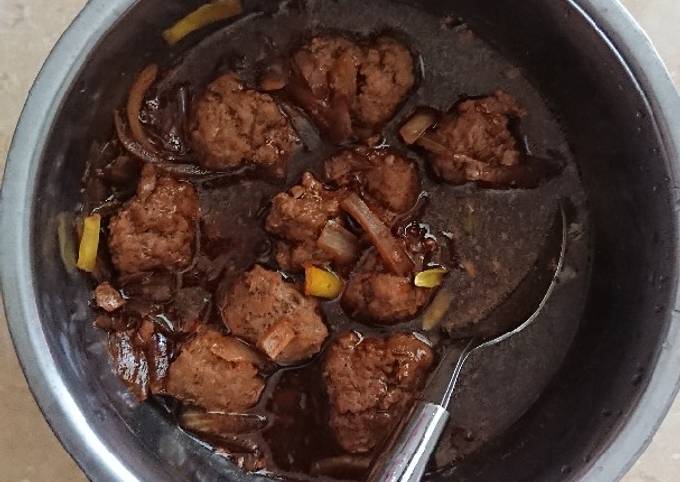 Bola-Bola Daging Teriyaki