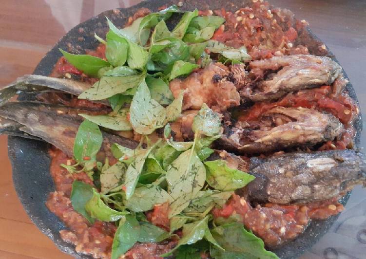 Resep Lele penyet sambel jahe, Enak