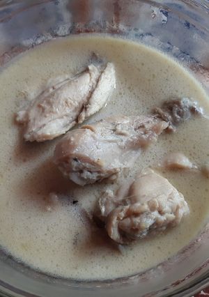 Foto resep Opor Ayam Kuah Putih
