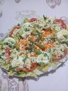 صورة لوصفة سلاطة ميموزة