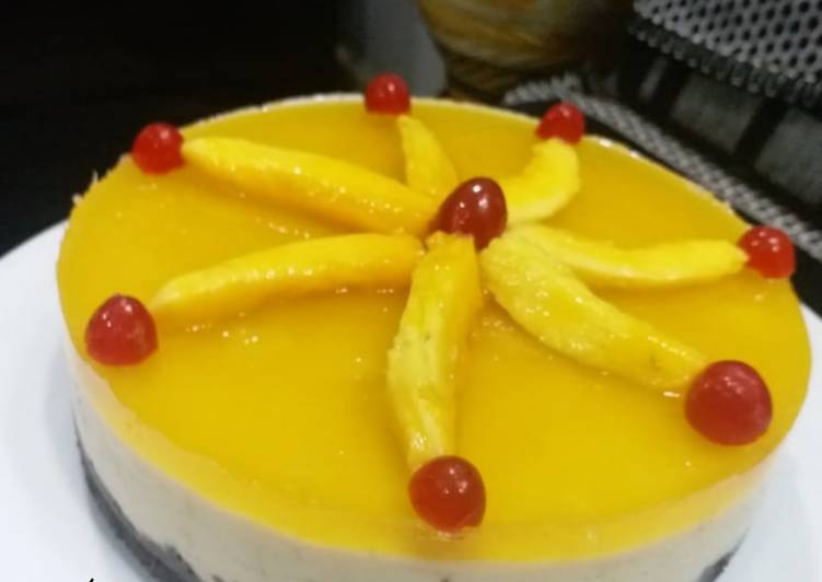 Recipe of Super Quick Homemade Mango cheese cake