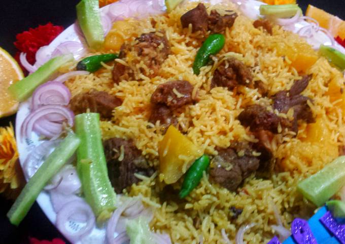 Recipe of Favorite Special mutton pilao