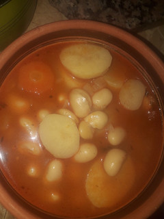 صورة لوصفة لوبيا بيضاء طعم رائع 😋