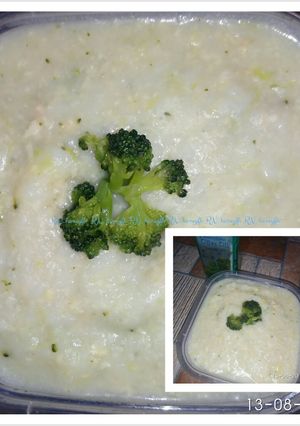 Foto resep Bubur Ayam Brokoli MPASI