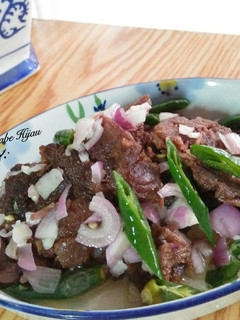 Foto resep Dendeng Batokok Cabe Hijau #BikinRamadanBerkesan