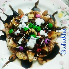 A picture of Fruits Curd Punch.