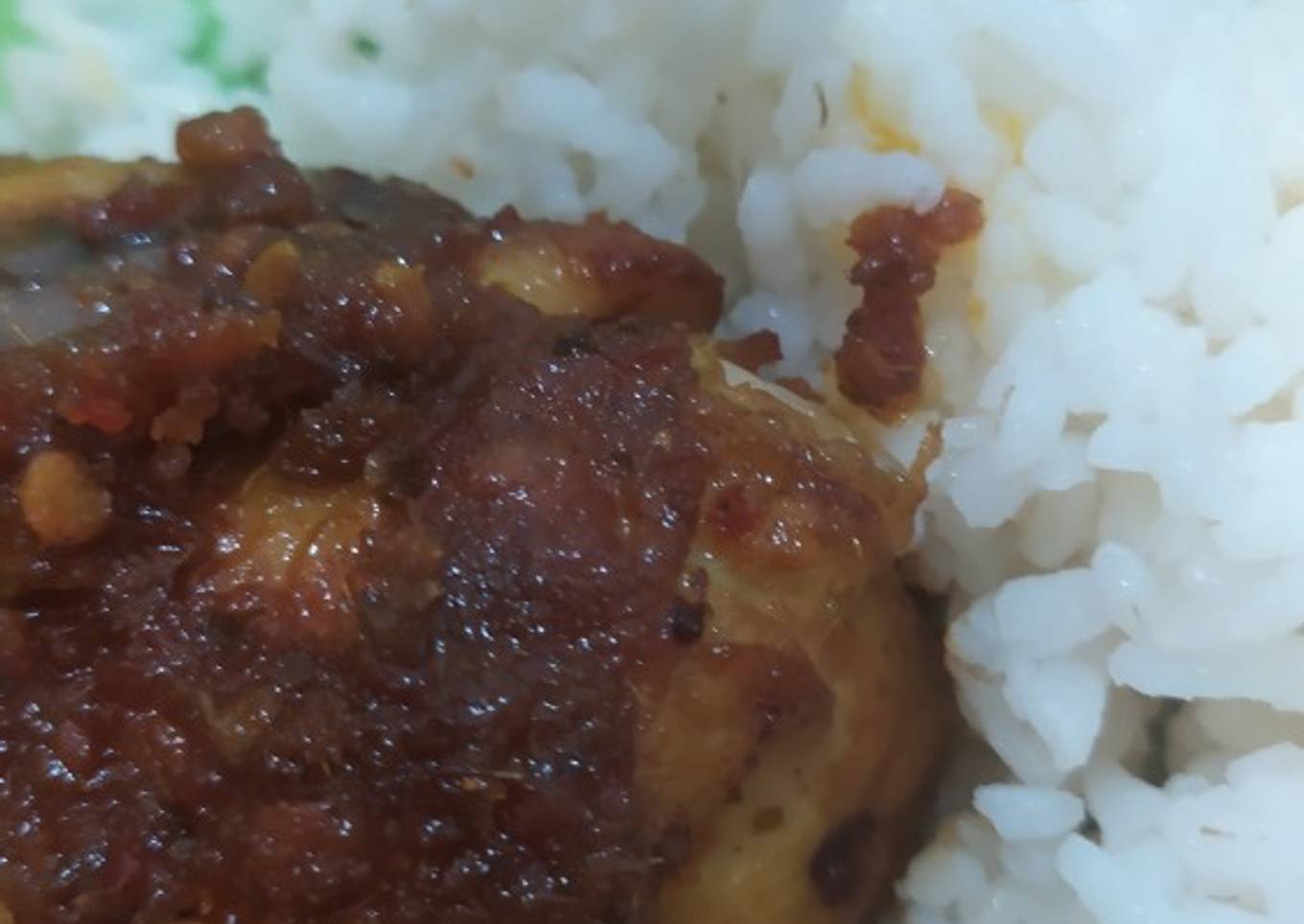 Ayam Goreng Sambal Hitam Madura