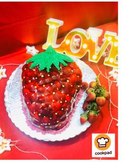 A picture of Strawberry cake.