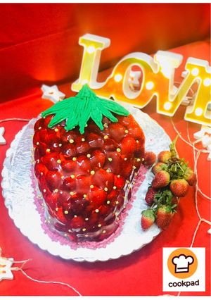 A picture of Strawberry cake.