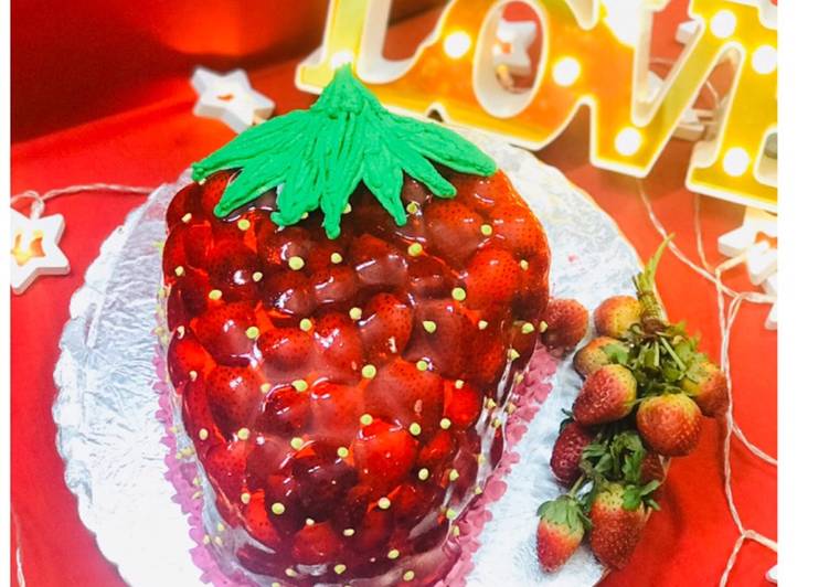 Recipe of Favorite Strawberry cake