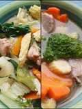 Dua Menu: Cap Cay Ayam Bakso dan Sop Ayam Bakso