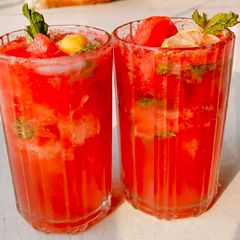 Summer /Ramadan Watermelon Mojito (Virgine) A picture of Summer /Ramadan Watermelon Mojito (Virgine).