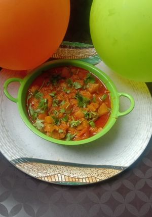 A picture of Punjabi style Pumpkin.