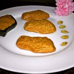 A picture of Date Palm Jaggery Sandesh.