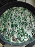Creamed Spinach and Mushrooms