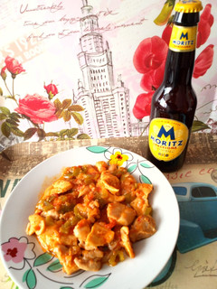 Una foto de Pollo a la cerveza