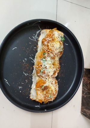 A picture of Pull apart bhaji pav.