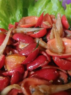 Foto resep Tumis teri melinjo